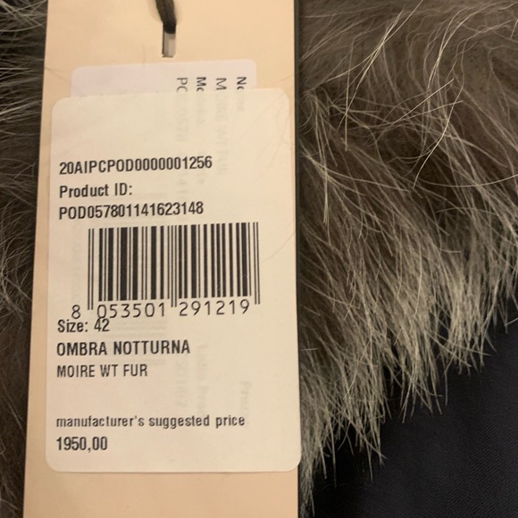 Fur & Down Jacket NWT - Picture 2 of 4
